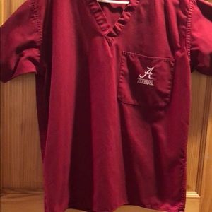 Ladies Nursing Scrub set Alabama color